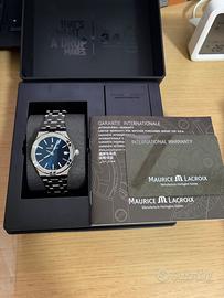 Maurice Lacroix Aikon 35mm Blu - Full Set