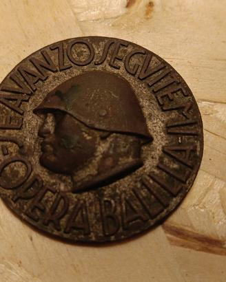 Antica spilla Balilla anno 1925-40