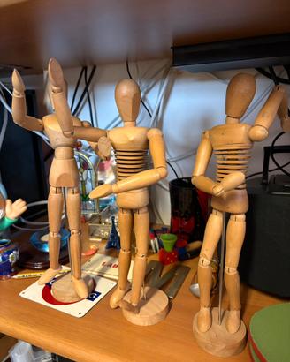 Scultura antropomorfa in legno