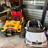 Gip auto a batteria per bambini funzionante