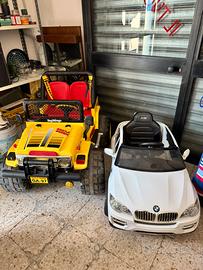 Gip auto a batteria per bambini funzionante