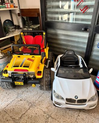 Gip auto a batteria per bambini funzionante