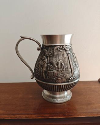 Caraffa in peltro 
