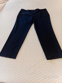 Pantaloni donna gessati. Taglia XL