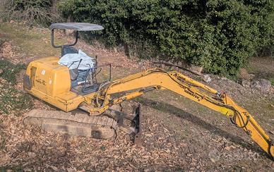 Escavatore komatsu Pc 30 e martello idraulico