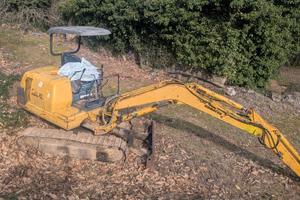 Escavatore komatsu Pc 30 e martello idraulico