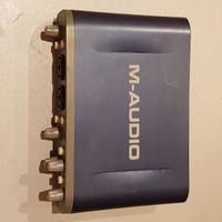 Scheda audio m-audio fast track pro