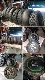 Gomme/Motori/ruota scorta per Monopattini 