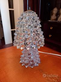 lampada tavolo in vetro di Murano 