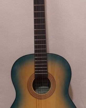 CHITARRA VINTAGE BLU