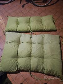 cuscini per divano in pallet