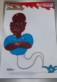 K. Koulibaly figurina Calciatori Panini 2016/2017