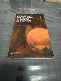 La mappa della Terra di Mezzo Tolkien Bompiani