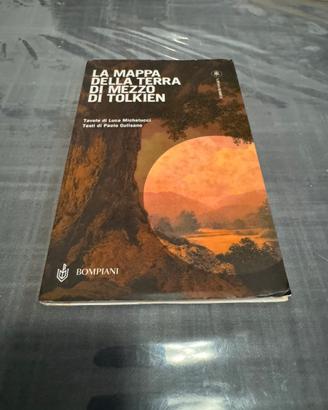 La mappa della Terra di Mezzo Tolkien Bompiani
