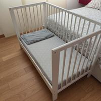 Lettino nuovo IKEA Gulliver completo di tutto 