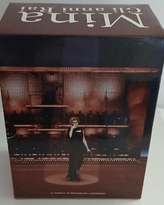 Mina gli anni Rai, cofanetto di 10 DVD