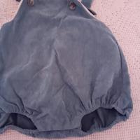 Salopette azzurra 