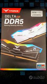 Memorie T-FORCE RGB DDR5 6000MHz CL30 (2x16GB)