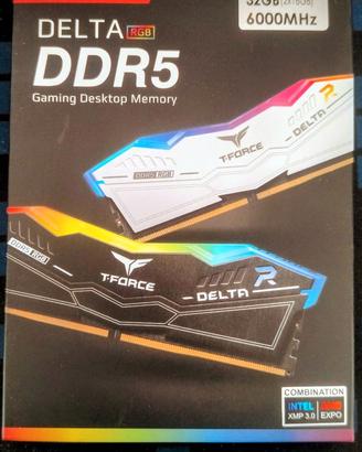 Memorie T-FORCE RGB DDR5 6000MHz CL30 (2x16GB)
