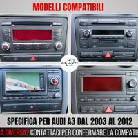 Audi a3 KIT COMPLETO Autoradio android stereo 2din