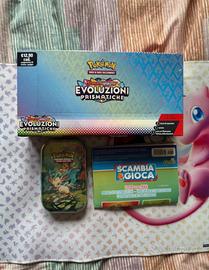 Mini tin pokemon evoluzioni prosmatoche sealed