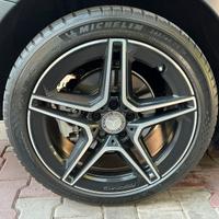 Cerchi mercedes amg 18 e gomme michelin