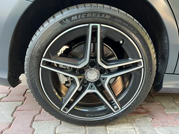Cerchi mercedes amg 18 e gomme michelin