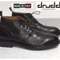 Drudd Scarpa uomo polacchine Made Italy Pelle n.43