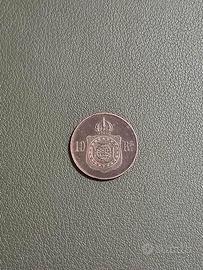 moneta 10 reis 1869 - brasile