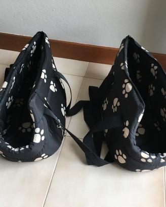 Trasportino imbottito per cani di piccola taglia