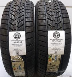 2 GOMME 235 60 18 SAVA A60183