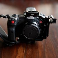 Canon R5C KIT cage, adattatore, batterie