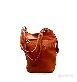 BORSA HERMES IN PELLE DI STRUZZO, VINTAGE 1982