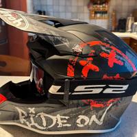 Casco Airoh Motocross Wraaap Smile taglia L