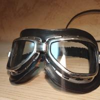 occhiali motociclista anni '60