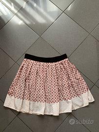 Gonna a ruota Mango fantasia geometrica