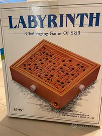 Gioco in legno Labyrinth anni 70/80