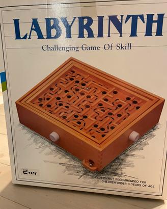 Gioco in legno Labyrinth anni 70/80