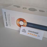 Dyson Supersonic HD08 Blu e Oro - Nuovo sigillato