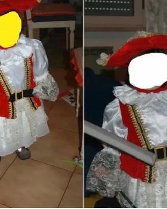 Vestito Carnevale bambina 2/3 anni