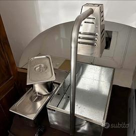 Tavola calda lampada infrarossi da banco Forcar