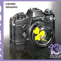 Manuale Istruzioni Contax 139 Quartz