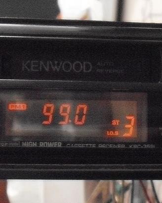autoradio Kenwood con 4 altoparlanti