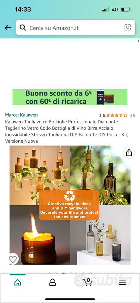 taglia vetro bottiglie professionali - Giardino e Fai da te In vendita a  Milano
