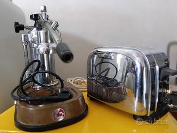 macchina da caffè, La Pavoni  più tostapane