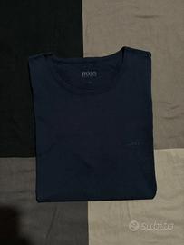 T-shirt Hugo Boss blu scuro uomo taglia L