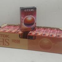 Lotto di 10 Videocassette  TDK VHS-C   HS45