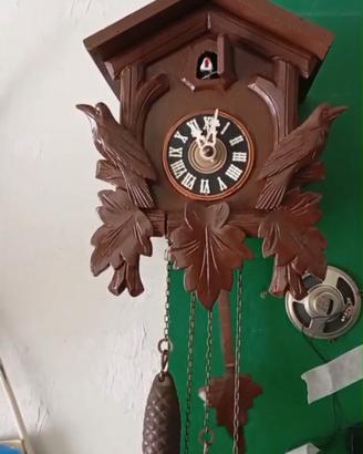 orologio cucù vintage revisionato 