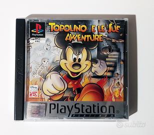 Gioco PlayStation 1 TOPOLINO E LE SUE AVVENTURE