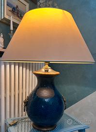 Lampada da tavola Paolo Marinoni-Firenze.Ceramica